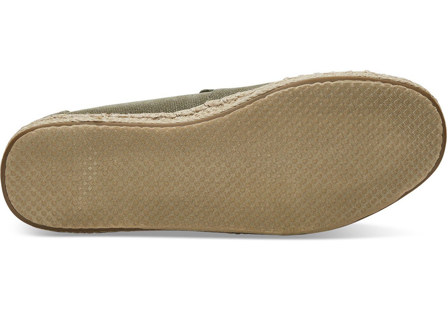 Toms Espadryle Męskie Oliwkowe - Alpargata Rope - 86WLNVOQK